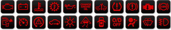 car warning lights